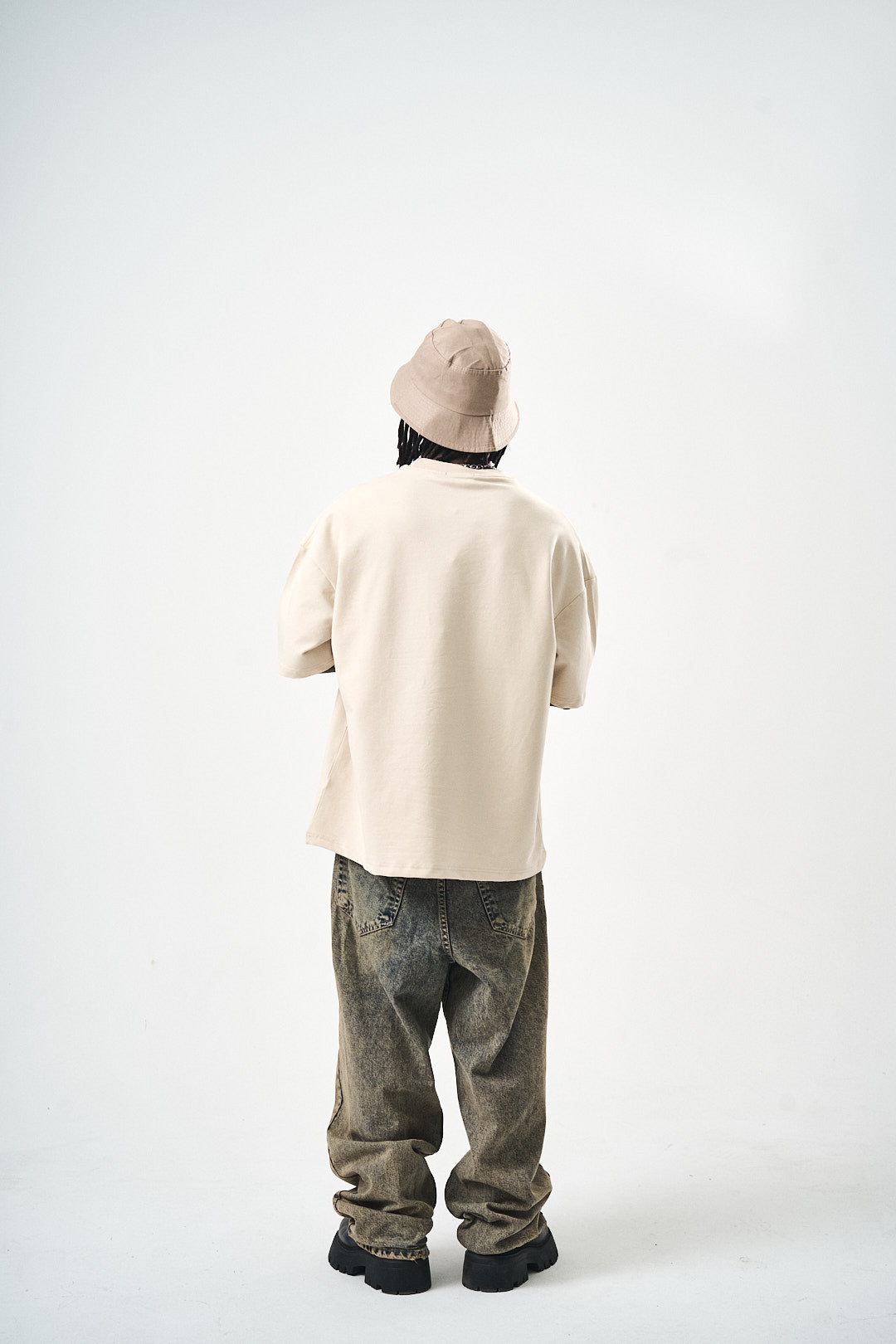 Oversize Powder Fit Basic T-Shirt