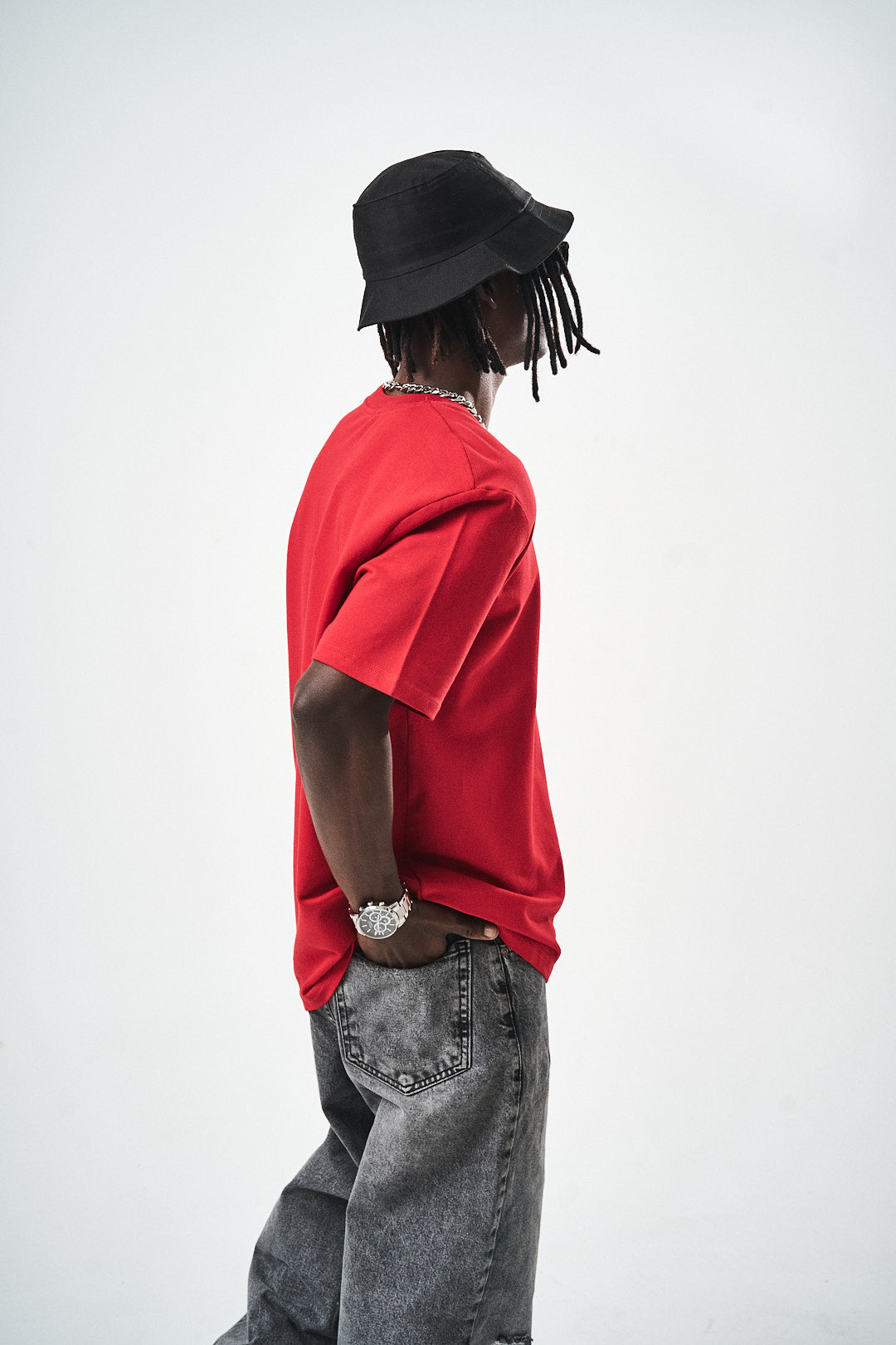 Red Regular Fit Basic T-Shirt