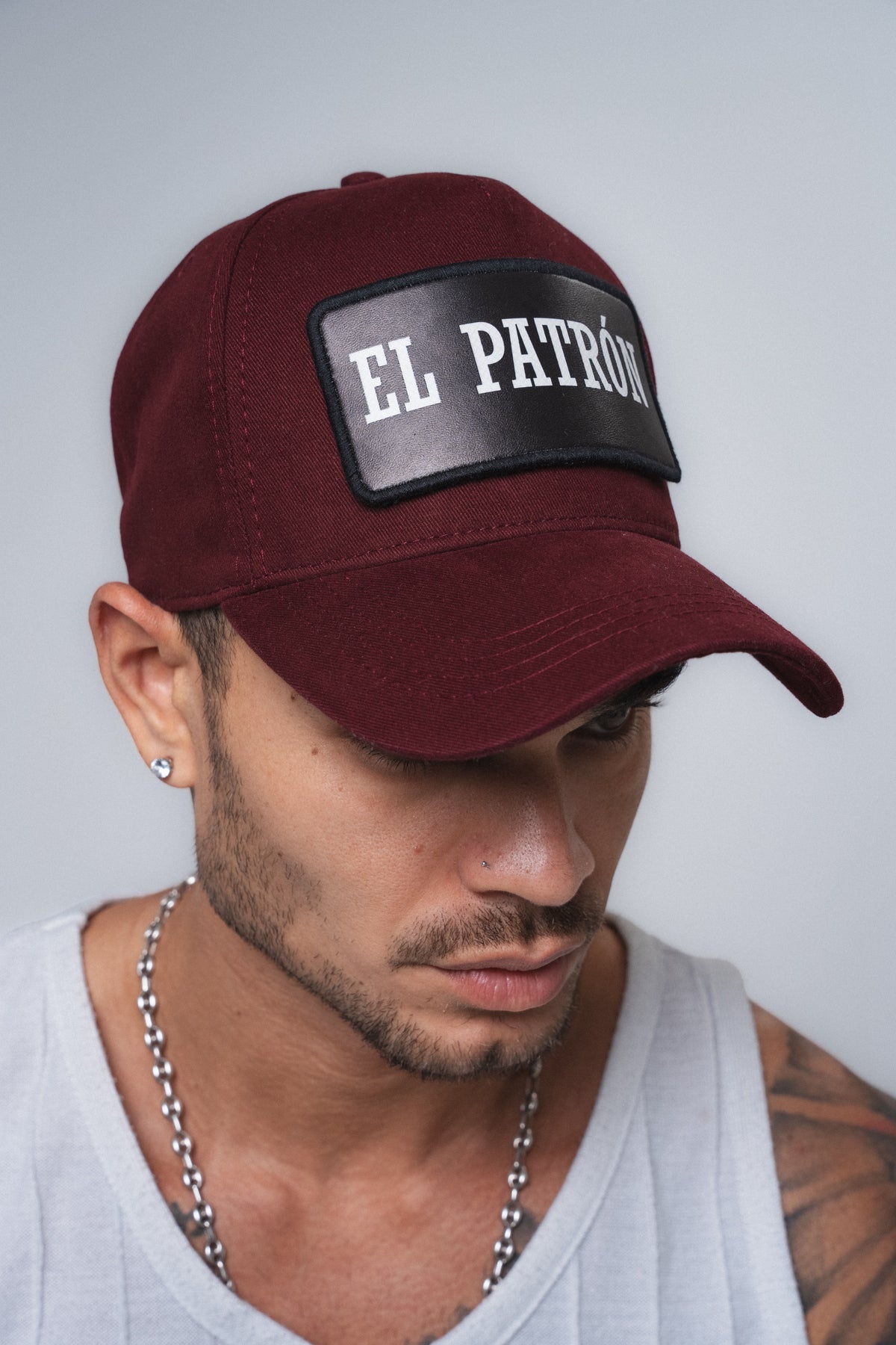 El Patron 2 Bordo Filesiz Şapka ürün görseli 2