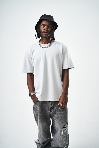 White Regular Fit Basic T-Shirt