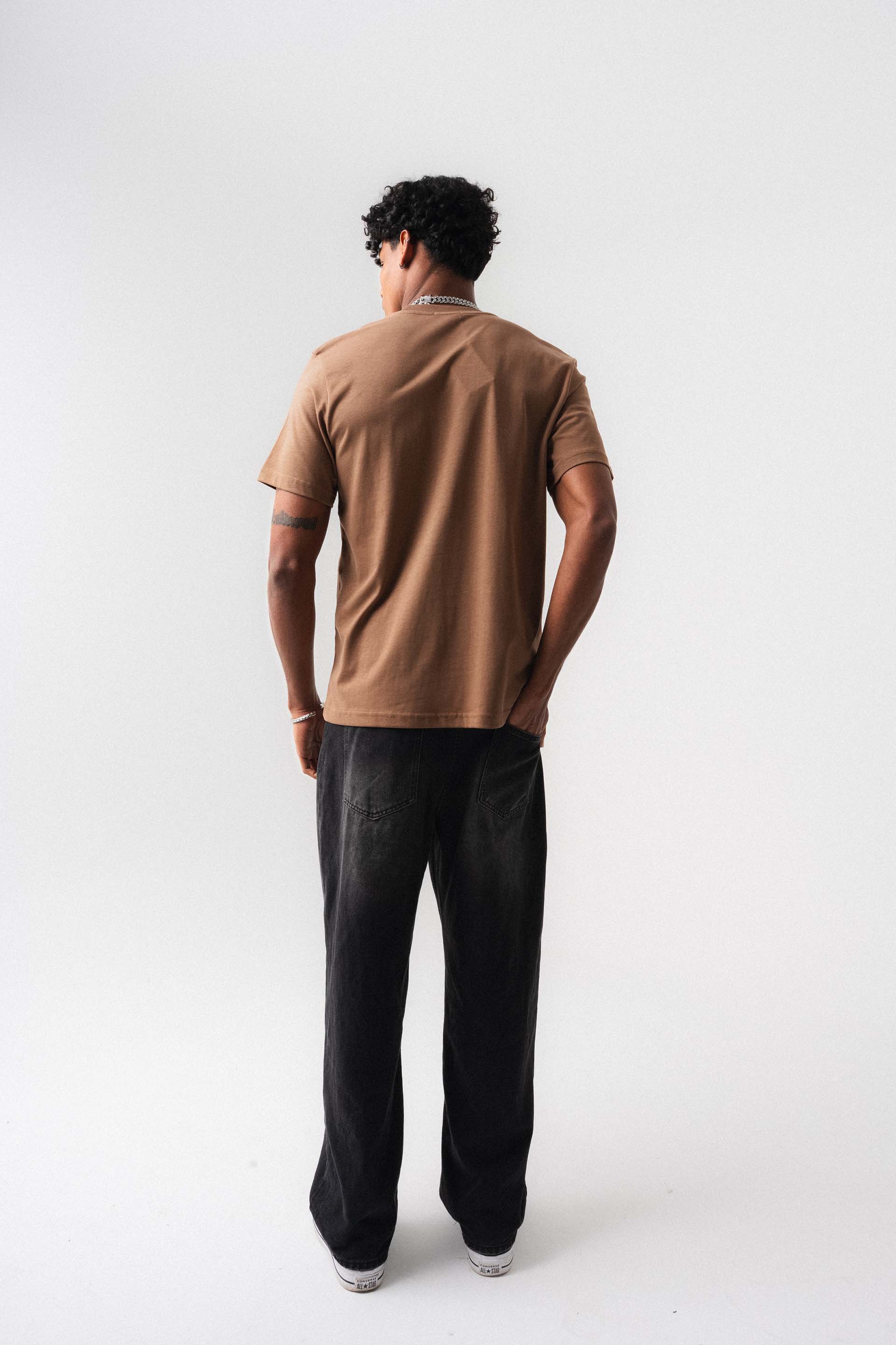 Oversize Basic Taba T-Shirt