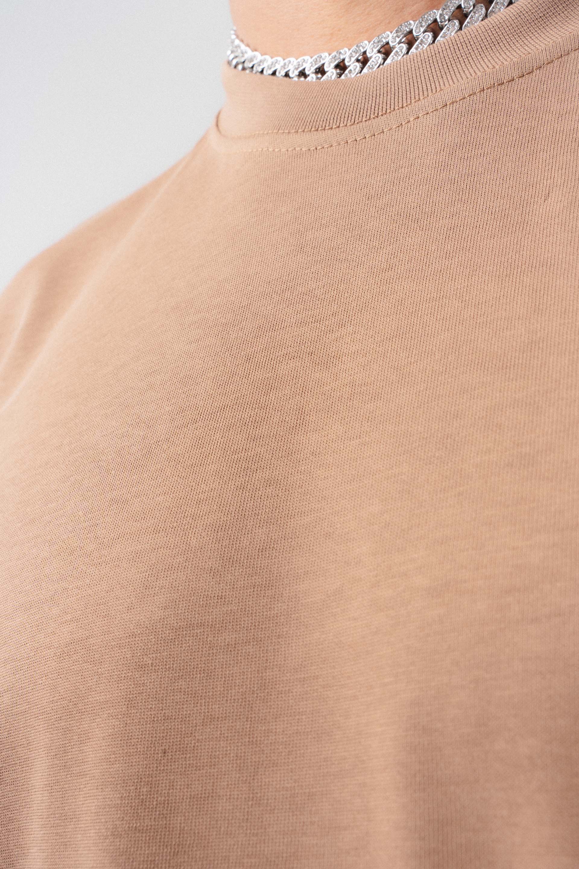 Oversize Basic Taba T-Shirt