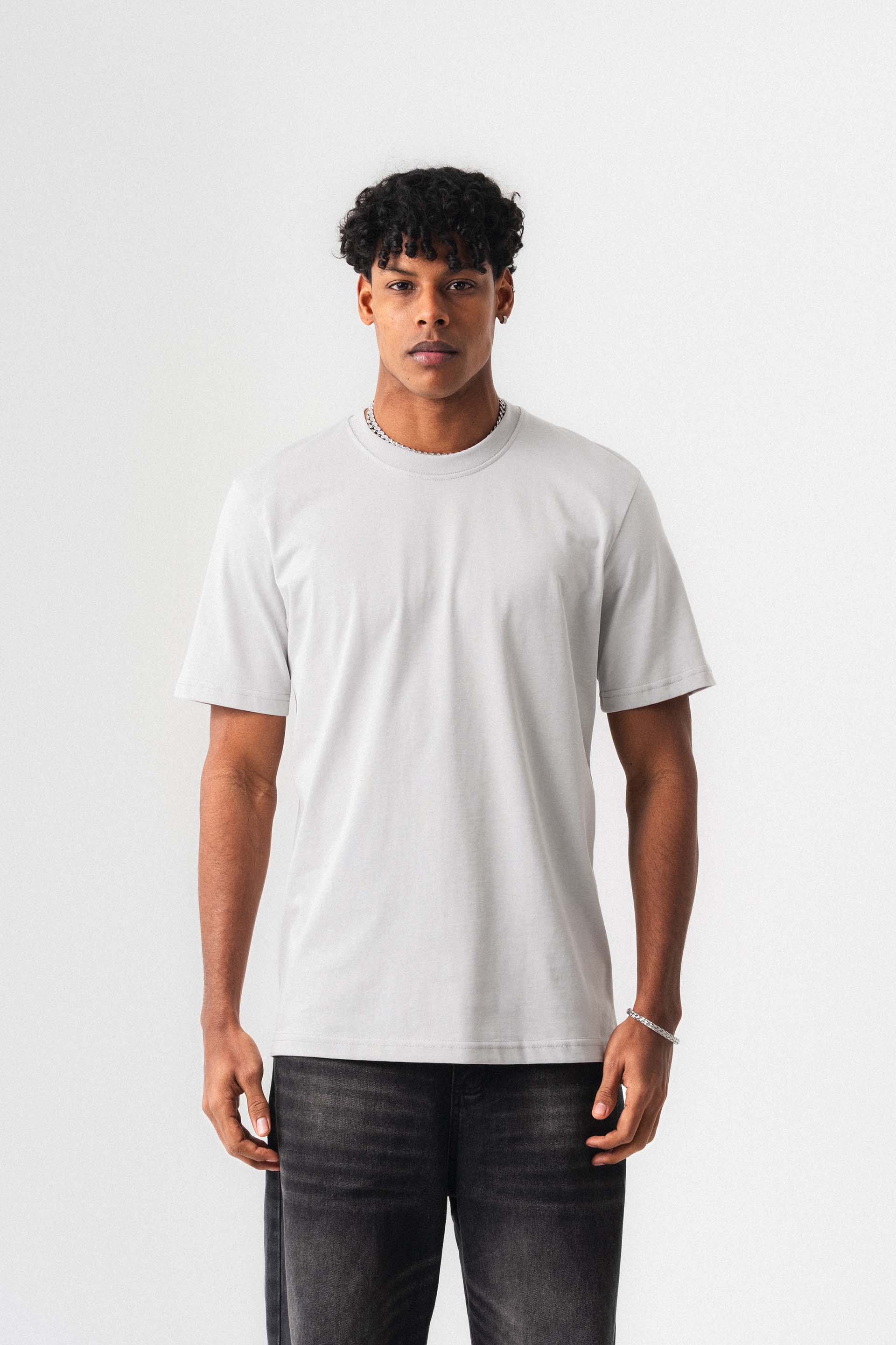 Oversize Basic Beyaz T-Shirt
