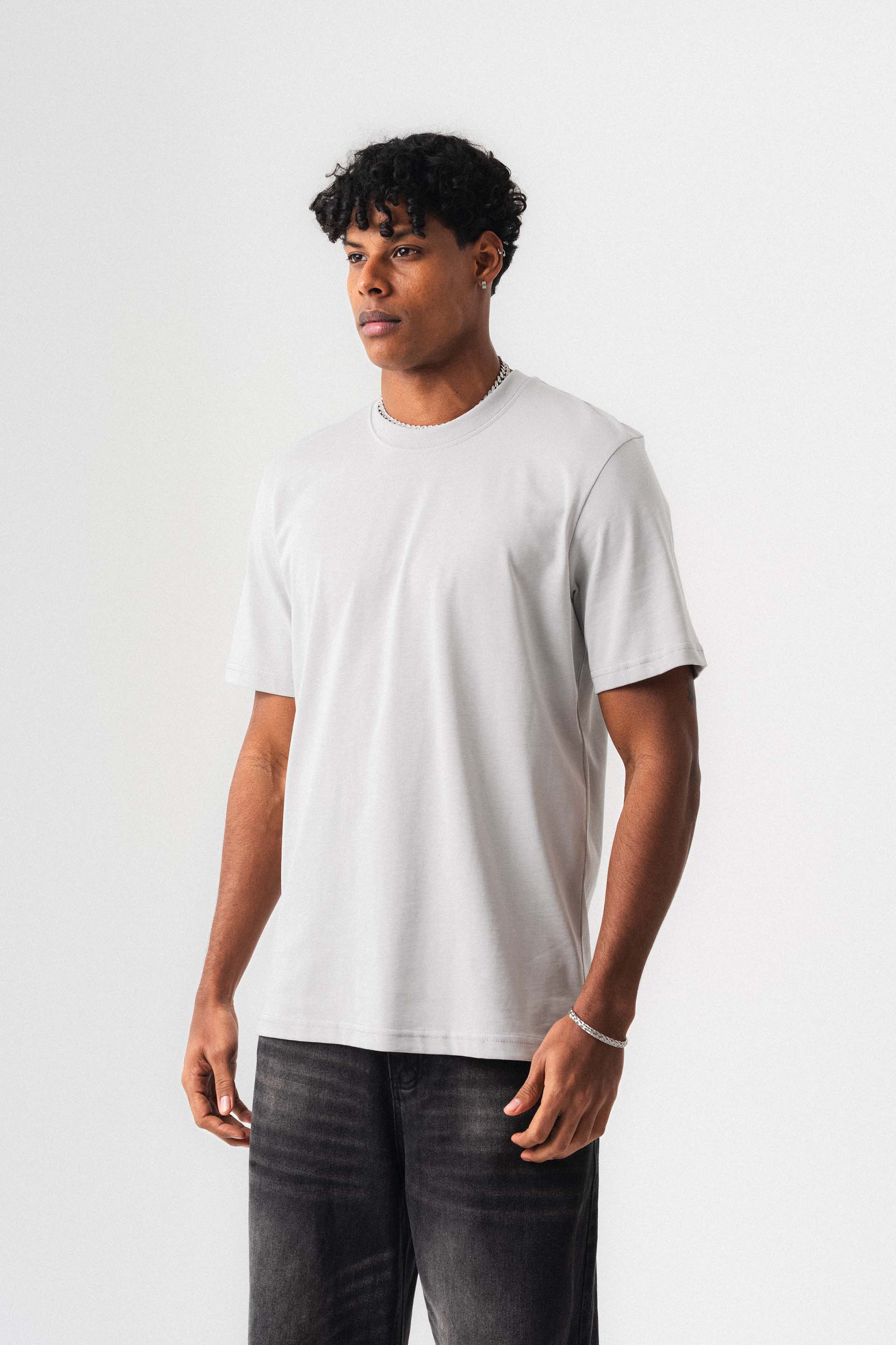 Oversize Basic Beyaz T-Shirt
