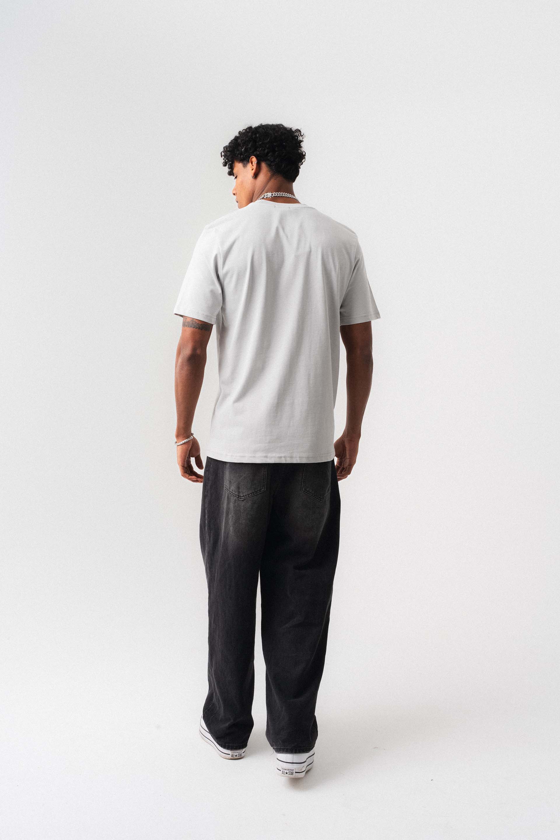 Oversize Basic Beyaz T-Shirt