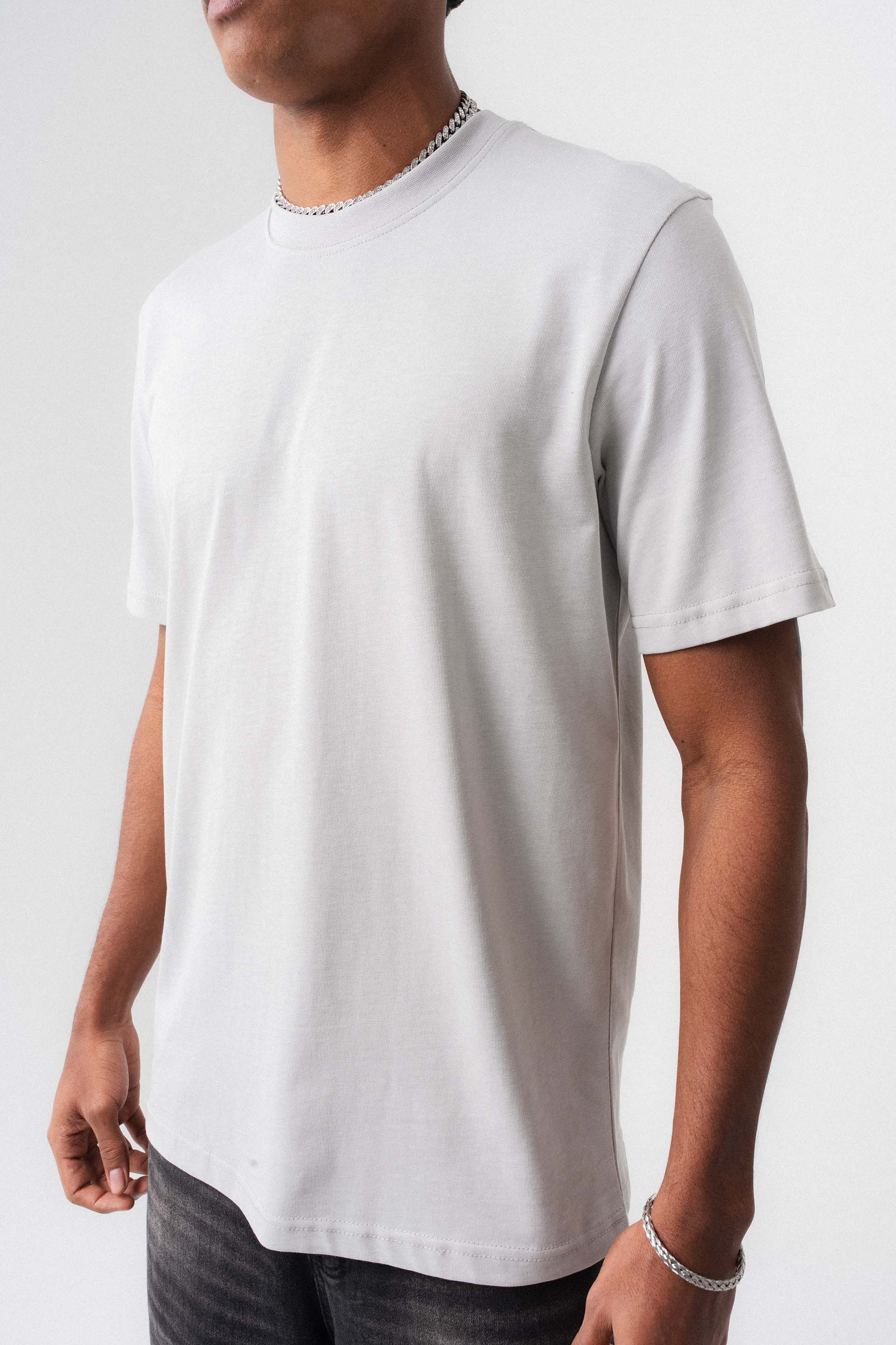 Oversize Basic Beyaz T-Shirt