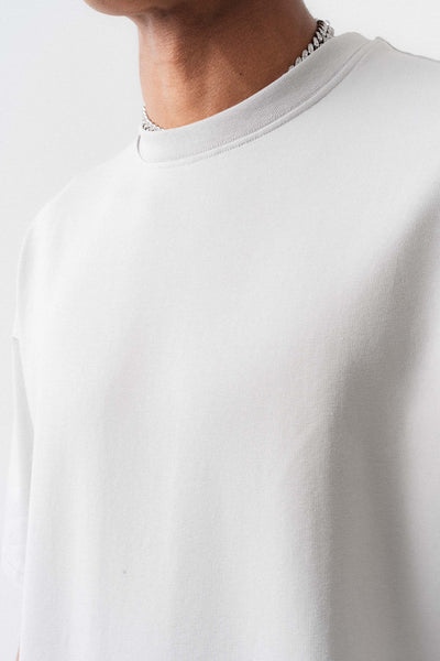 Oversize Basic Beyaz T-Shirt