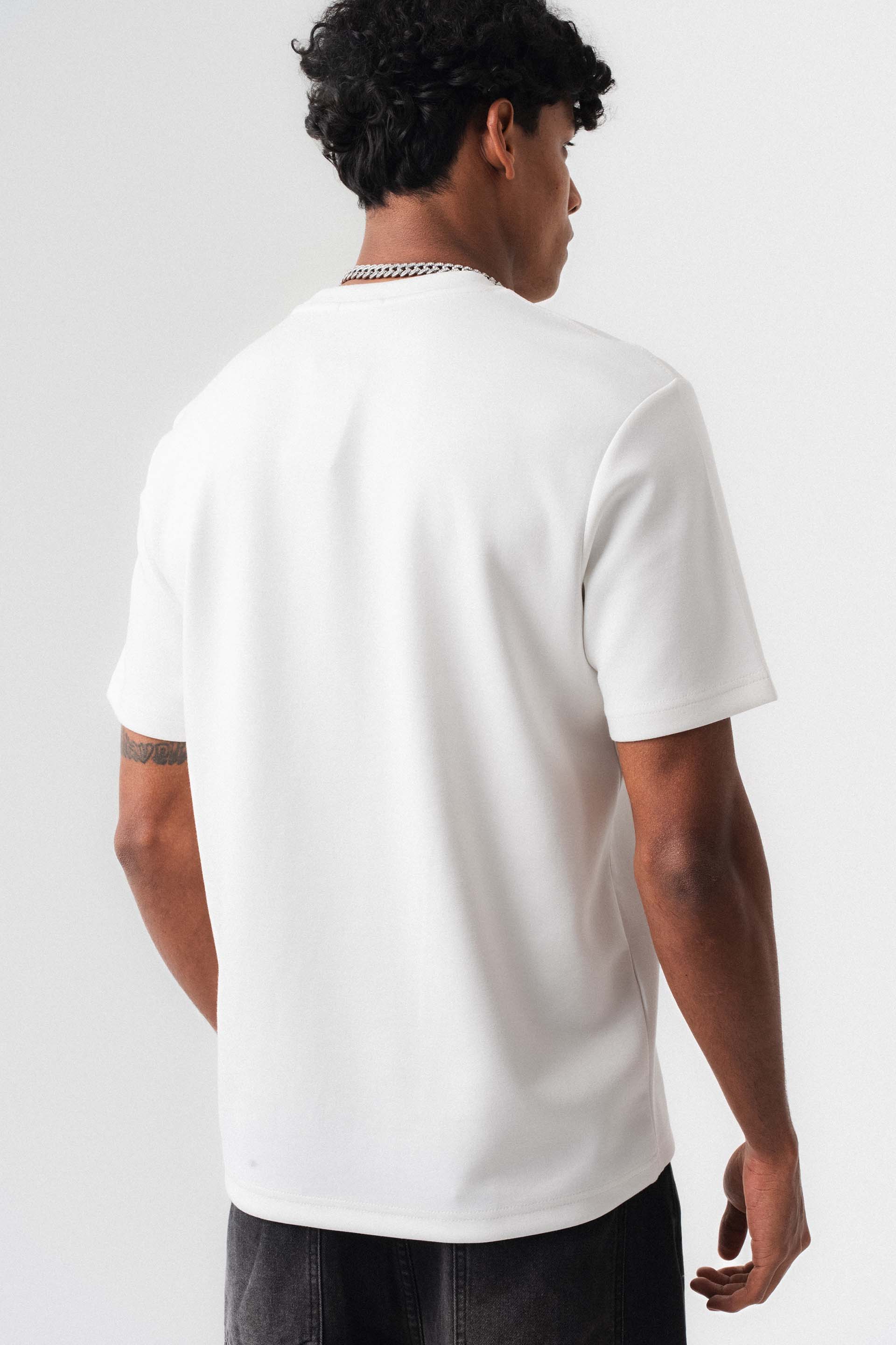 Oversize Basic Beyaz T-Shirt