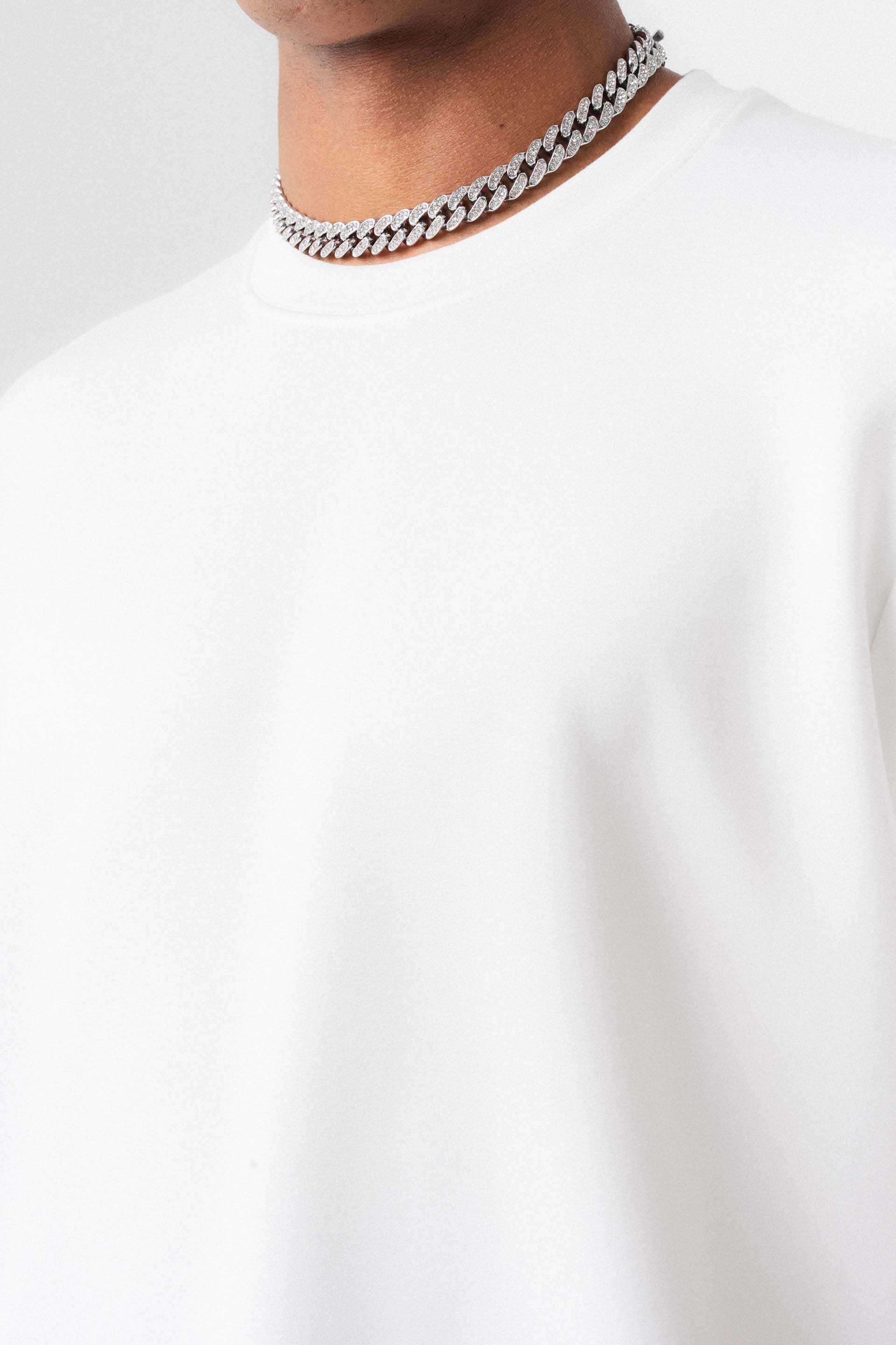 Oversize Basic Beyaz T-Shirt