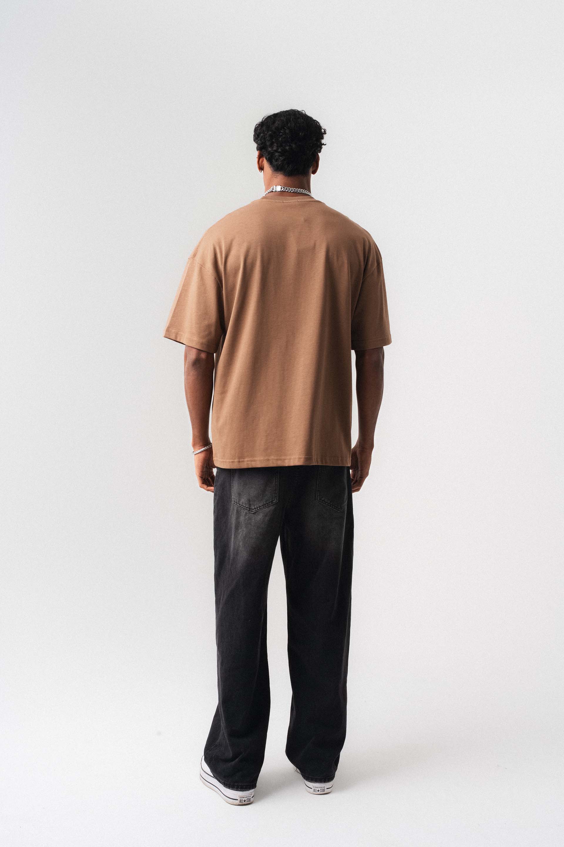 Oversize Basic Taba T-Shirt