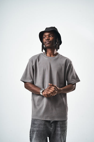Smoked Regular Fit Basic T-Shirt