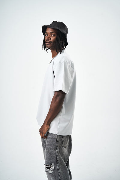 White Regular Fit Basic T-Shirt