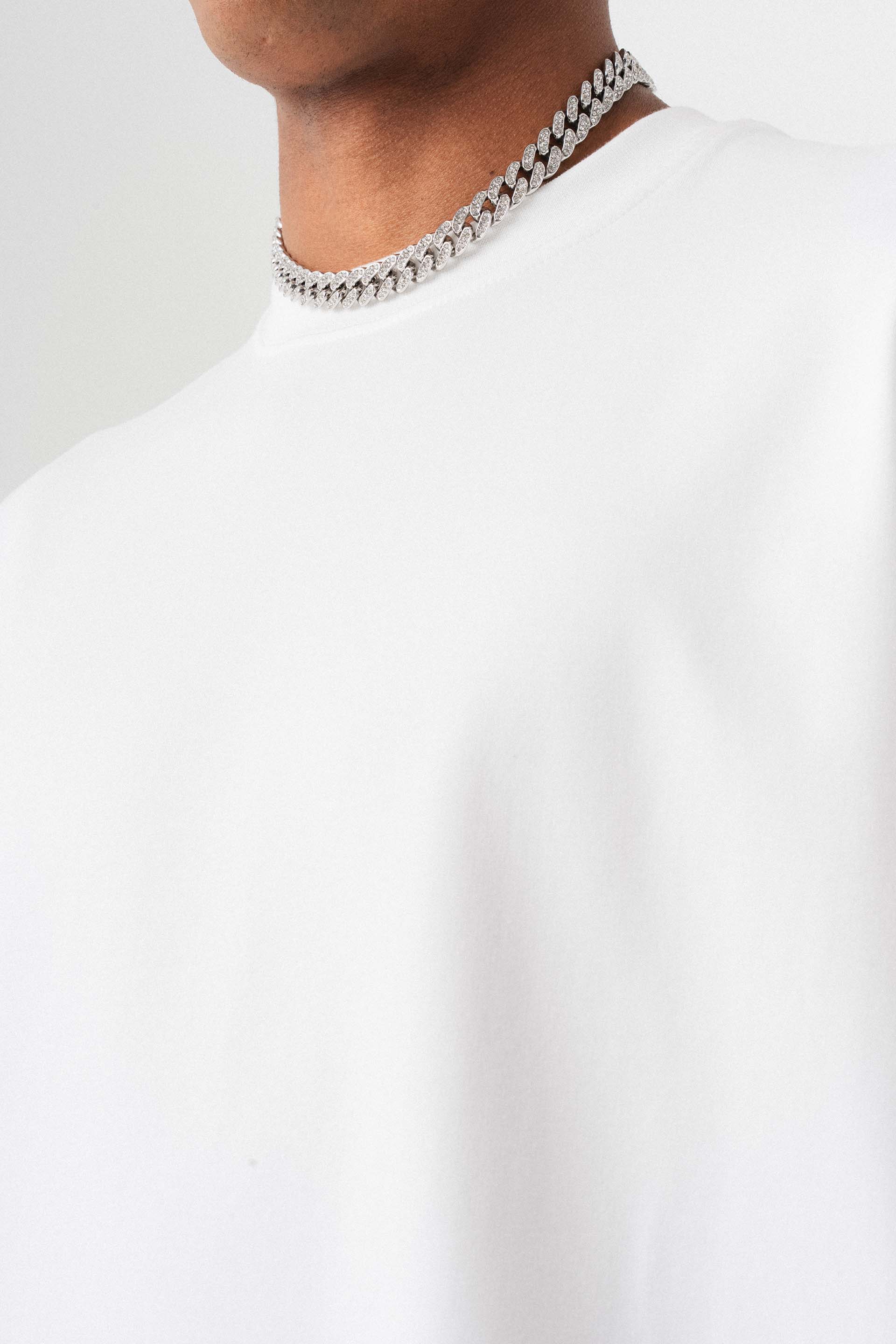 Oversize Basic Beyaz T-Shirt