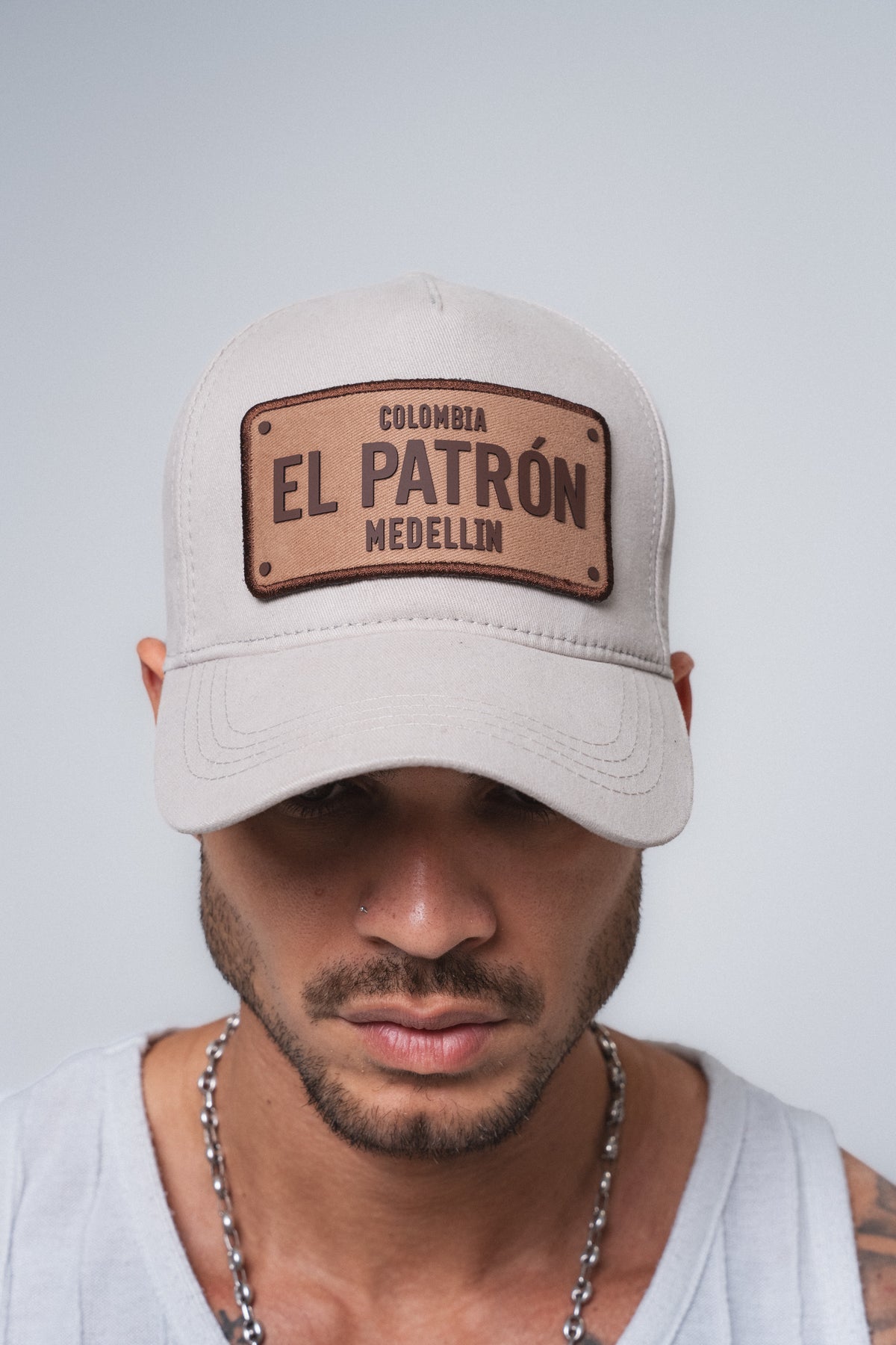 El Patron 2 Bej Filesiz Şapka ürün görseli 1