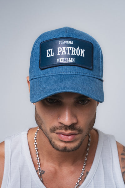 El Patron Medellin Mavi Filesiz Şapka ürün görseli 1