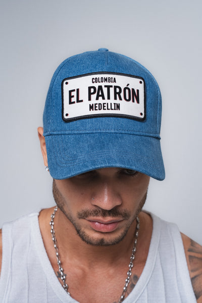 El Patron Medellin Mavi Filesiz Şapka ürün görseli 3