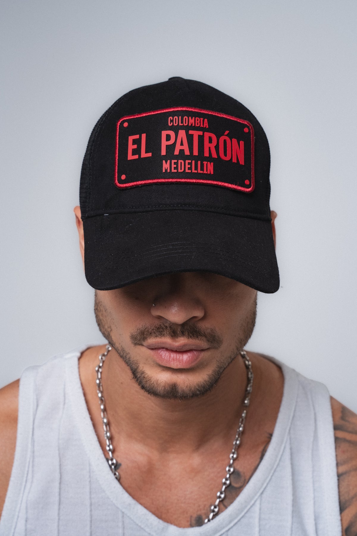 El Patron Medellin Siyah Fileli Şapka ürün görseli 1