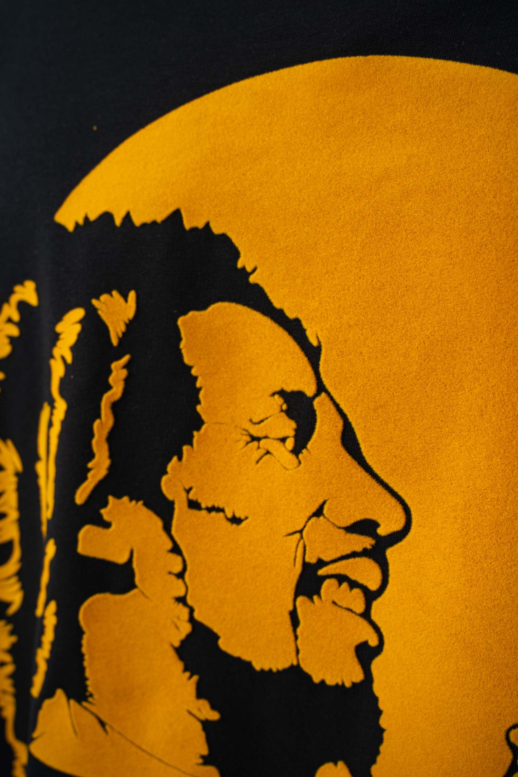 Bob Marley Baskılı Siyah Oversize T-Shirt