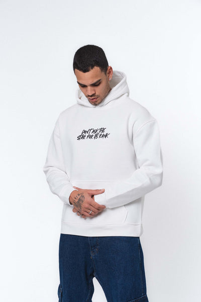 Etnik Tasarım Mercedes Beyaz Oversize Hoodie