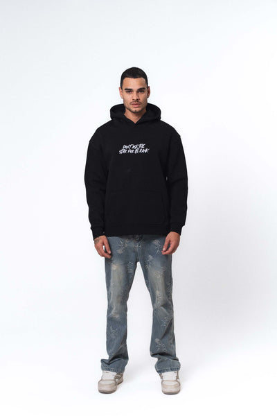 Etnik Tasarım Mercedes Siyah Oversize Hoodie