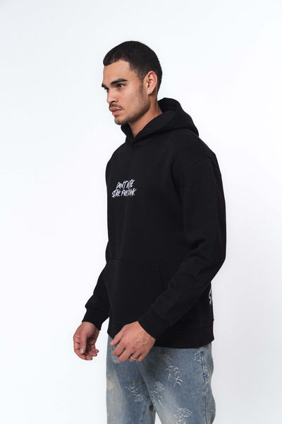 Etnik Tasarım Mercedes Siyah Oversize Hoodie