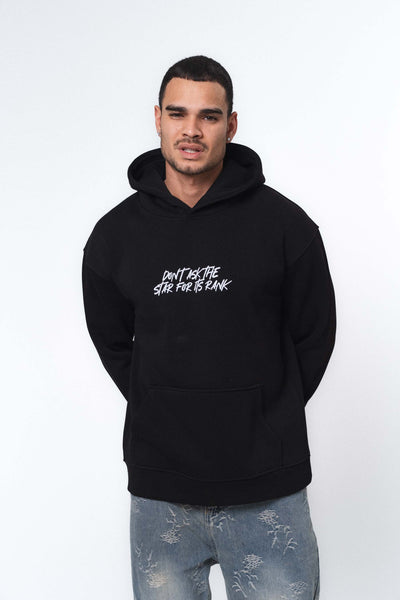 Etnik Tasarım Mercedes Siyah Oversize Hoodie