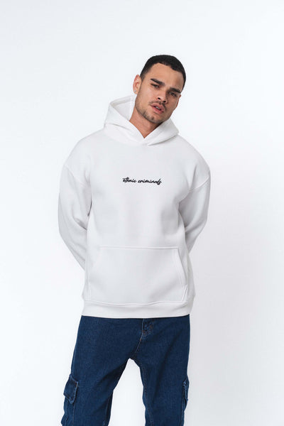 Etnik Tasarım Pablo Escobar Beyaz Oversize Hoodie