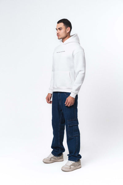 The Dons Of All Mafia Beyaz Oversize Hoodie