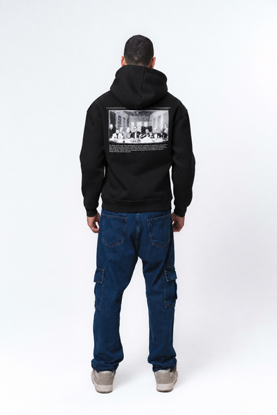 The Dons Of All Mafia Siyah Oversize Hoodie