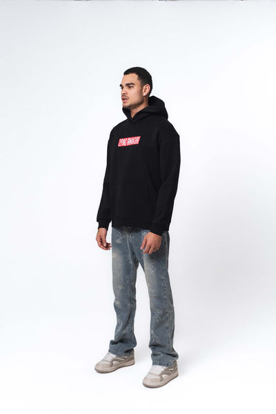 Tupac Shakur Siyah Oversize Hoodie