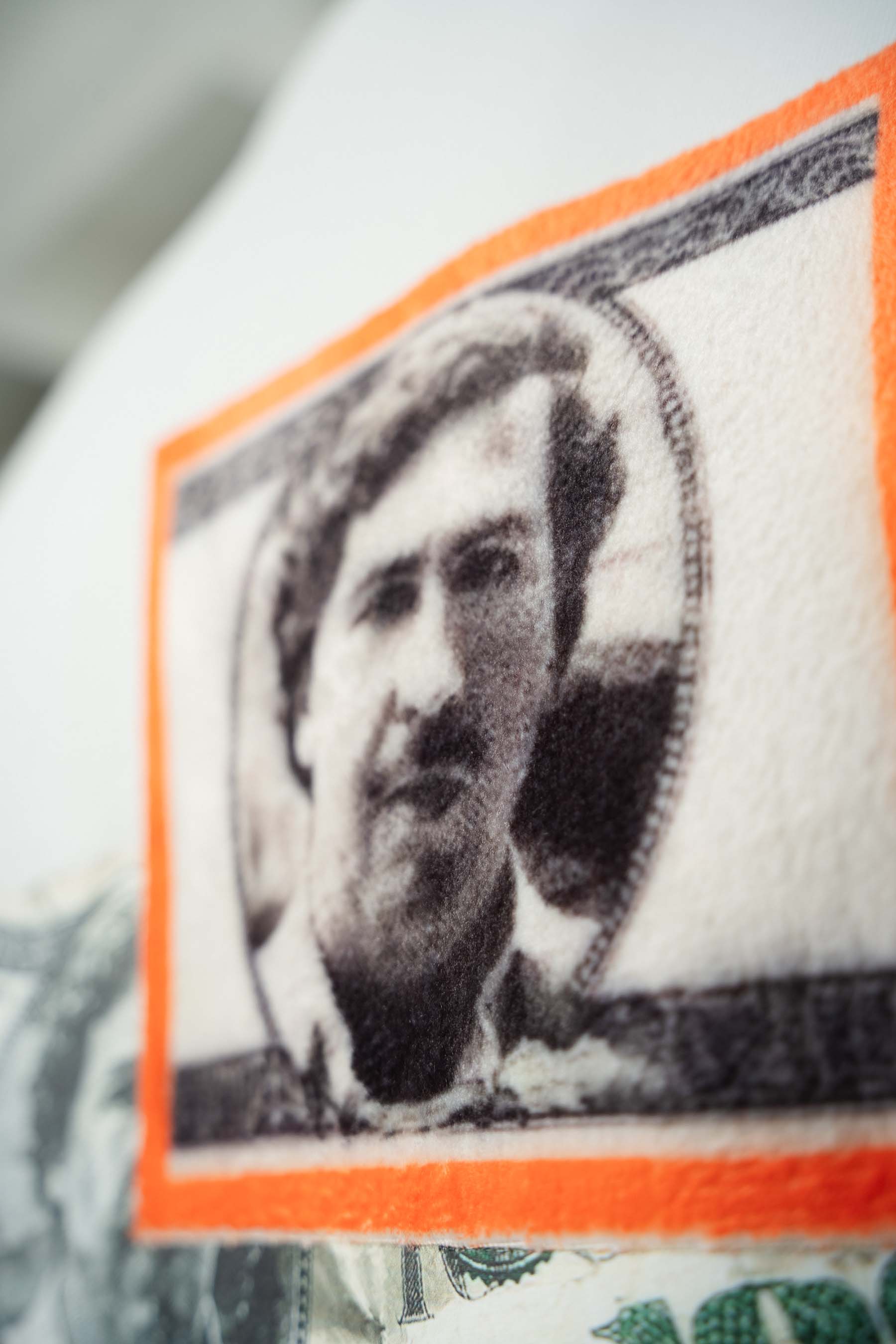 Need Money Pablo Escobar For Life Baskılı Beyaz Oversize T-Shirt