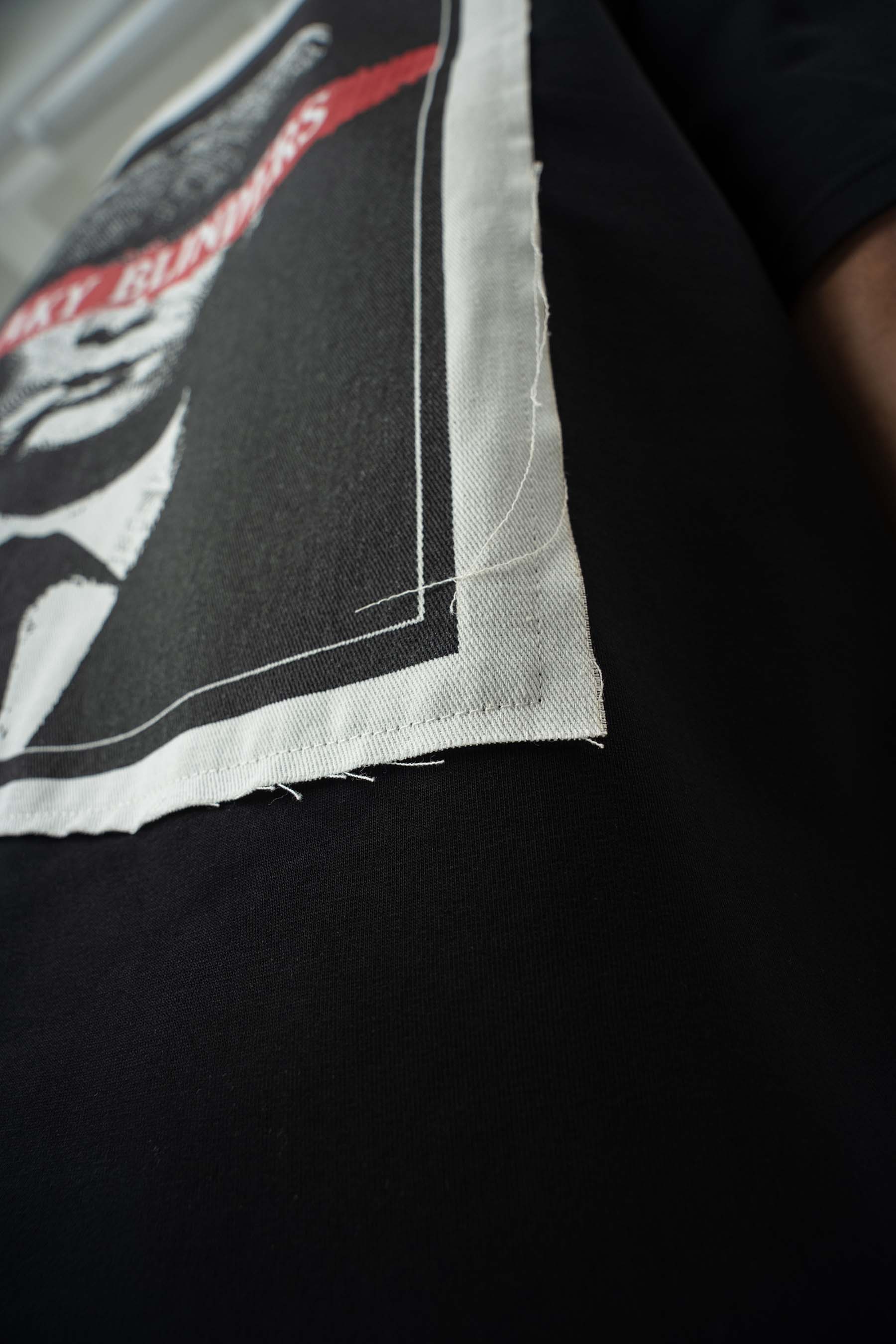 Peaky Blinders Baskılı Siyah Oversize T-Shirt