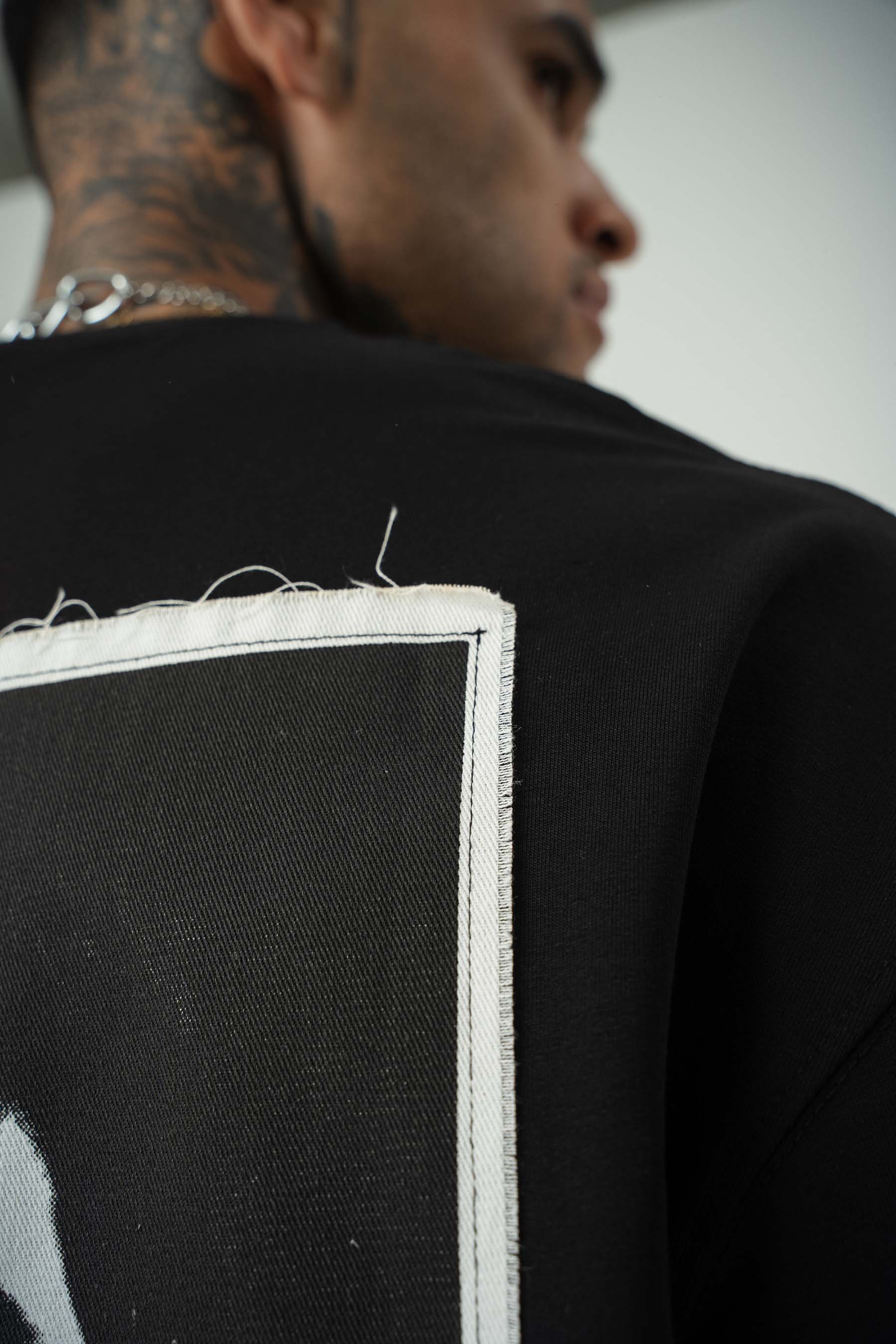 Scarface Baskılı Siyah Oversize T-Shirt